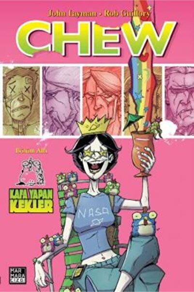 Marmara Çizgi Yayınları Chew 1-2-3-4-5-6 Cilt Set
