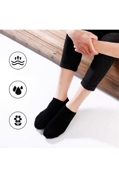 çorapmanya 5 Çift Koton Ekonomik Lacivert Erkek Bilek Boy Kısa Patik Çorap