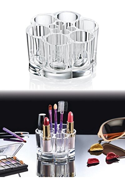 RoseRoi Οργανωτής μακιγιάζ Papatya με 6 θήκες και θήκη για στυλό