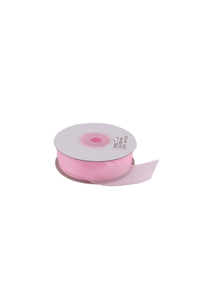 Eminonutoptanci 40 Mm (22 Meters) Pink Organza Ribbon