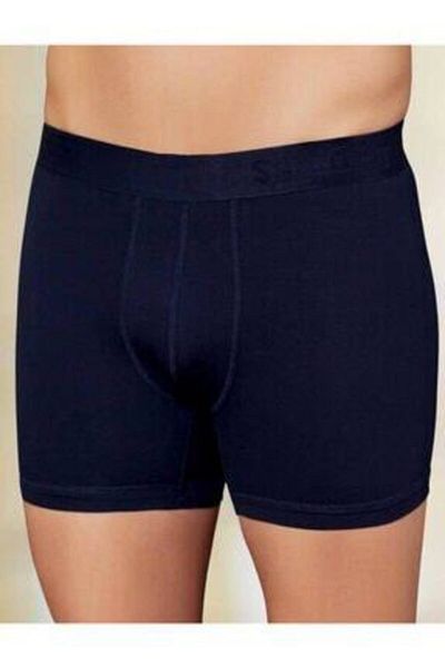 Şahinler Ανδρικό μπόξερ Navy Blue Lycra