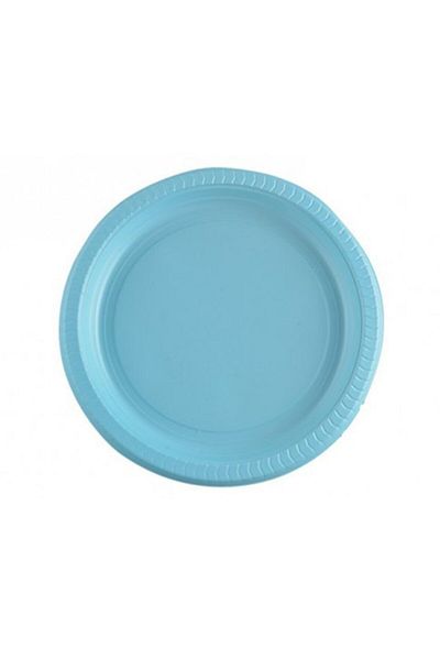 PARTİSERÜVENİ Blue Plastic Plate Pk 25 Li