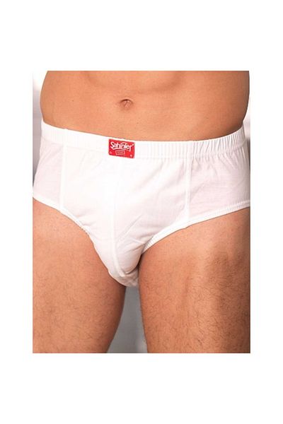 Şahinler Men's White Slip