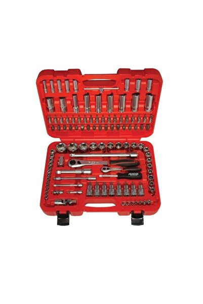 Rico 110 Parça 1/2” & 1/4” 6 Köşe Lokma Takımı