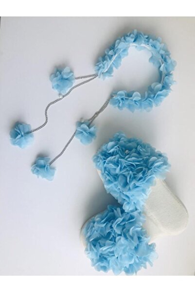 ALAZ TASARIM HOBİ مجموعة التاج شبشب شيفون من هوبي