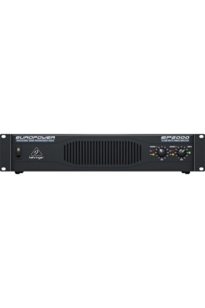 Behringer Ep2000 Professional 2,000-watt Stereo Power Amplifier With Atr Technology