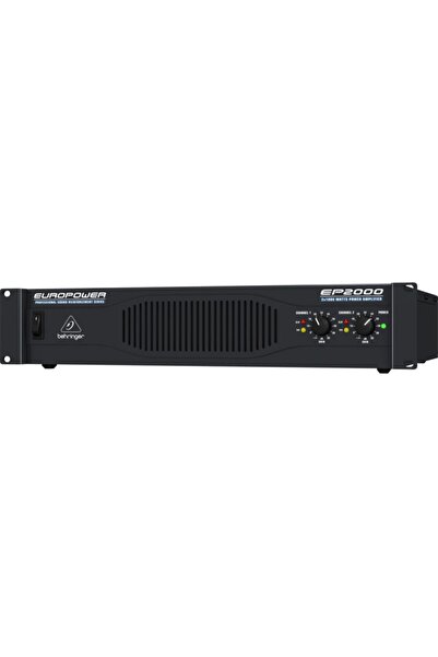Behringer Ep2000 Professional 2,000-watt Stereo Power Amplifier With Atr Technology