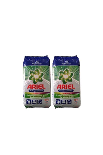 Ariel Profesyonel Toz Çamaşır Deterjanı Parlak Renkler 10kg+10kg