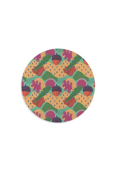 WuW Mouse Pad rotund cu model ghindă