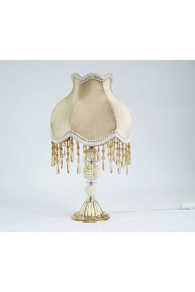 Nettenevime Velvet Fabric Plain Decorated Lampshade