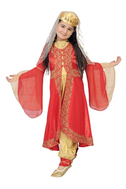 SEDACAN KOSTÜM Kırmızı Çocuk Bindallı Kıyafeti