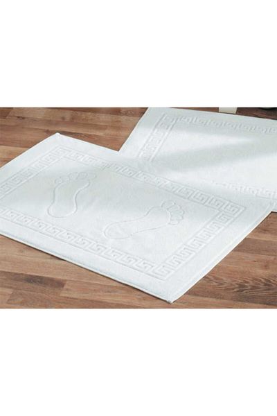 Umut Çeyiz White Foot Towel 50x70 200 gr 2 Pieces