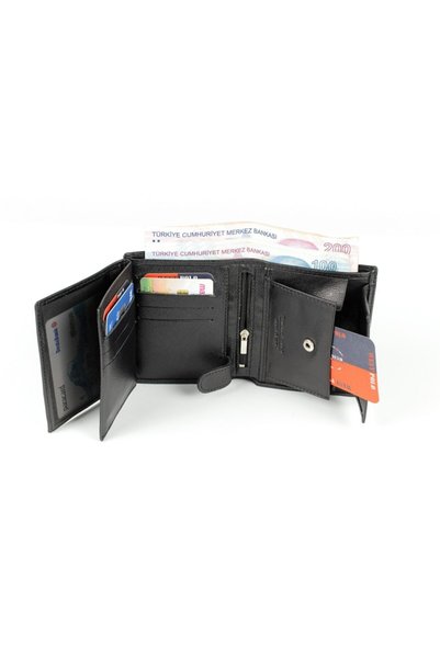Westpolo Genuine Leather Men's Wallet & Belt Set