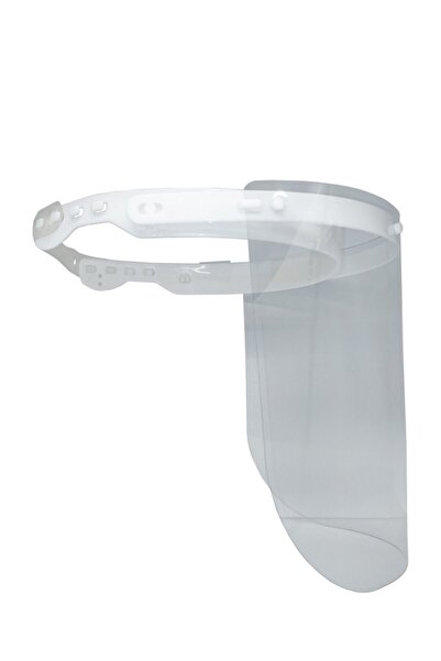 LINE TEKSTIL Küçük Boy Yüz Koruyucu Şeffaf Siperlik