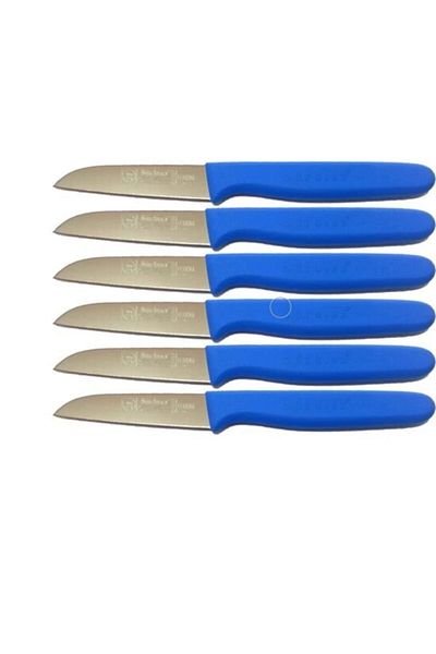 Sürbisa Blue Fruit Knife Set 6 Pieces 61007