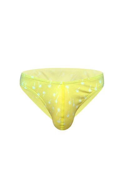 darkzone Fit Yellow Floral Ανδρικό Slip