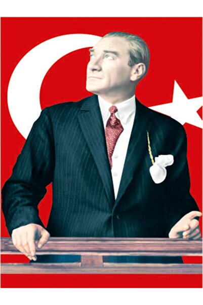 150x225cm Raşel Türk Bayrağı ve 150x225cm Raşel Atatürk Posteri