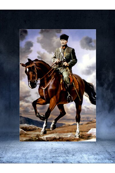100x150cm  Raşel Kumaş Atatürk Posteri