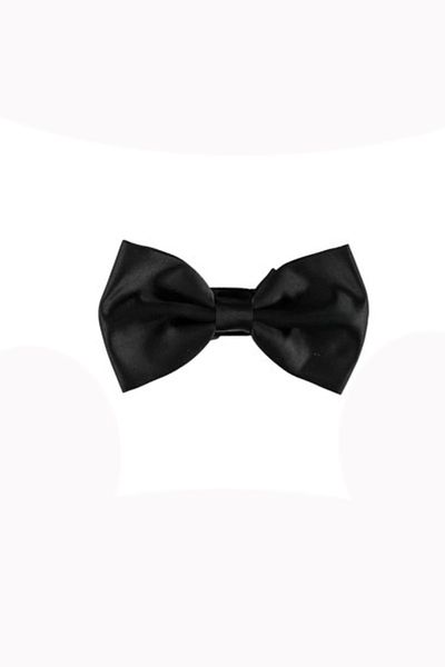 Gutiero Papion din satin negru