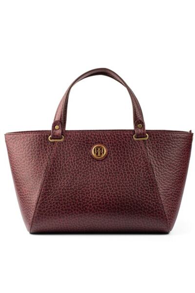 PİRCİ Kadın Bordo Deri Kol Çantası