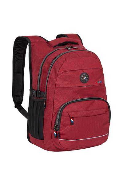 Relaxion Unisex Claret Red Daily Travel Sports School Backpack Hcrlx2236