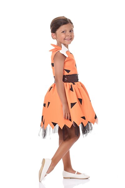 EYLÜL ELİF BUTİK Çakıl Kız Çocuk Elbise