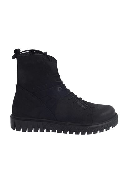 Hammer Jack 17945-z Γυναικείες μαύρες μπότες από γνήσιο δέρμα