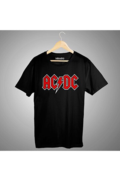 nrage Tricou unisex negru AC DC
