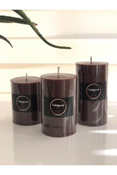 TabSecret Candle Tarçın Aromalı 3'lü Mum Seti