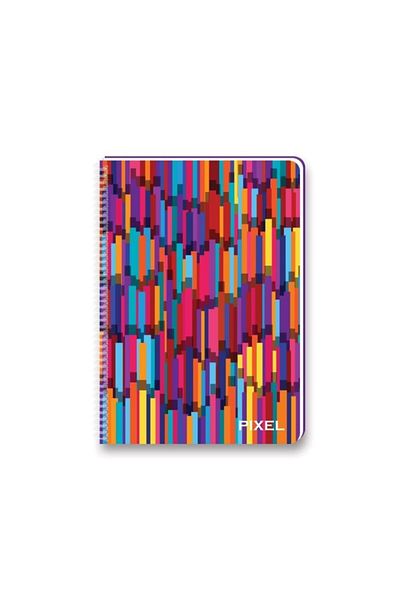 Keskin Colors Σημειωματάριο Sharp Pixel Spiral Pp Cover A4 100 φύλλων