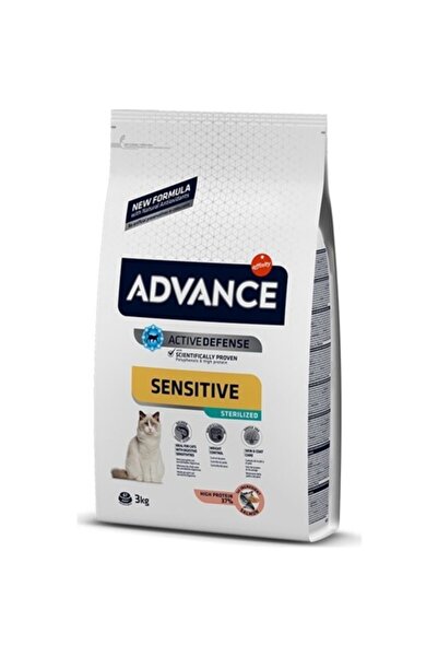 Advance Cat Sterilized Kısırlaştırılmış Somonlu Kedi Maması 3 kg