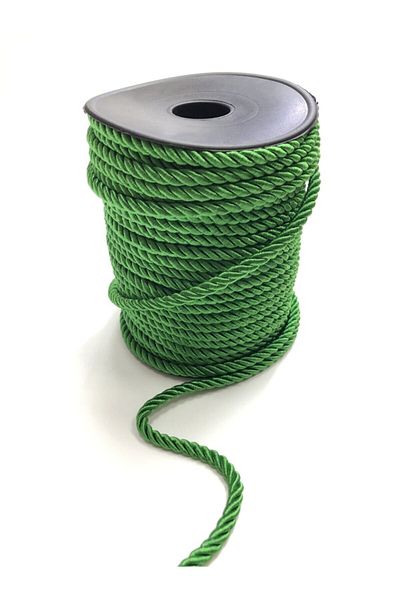 Hobigram Snur verde Ip 6 mm 1 metru-khc-1029 – Panglică decorativă, design elegant, accesoriu pentru femei – Decorativ Ş