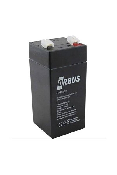 ORBUS Kuru Akü 4 v 4 amp