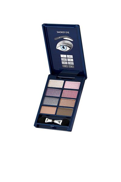 Oriflame Oncolour All Eyes 2 Matte and 6 Semi-Shimmer Makeup Palette-Blushed Pastel