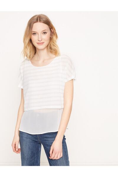 Koton Pulover cu dungi albe de damă