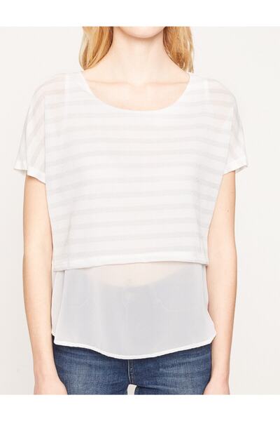 Koton Pulover cu dungi albe de damă