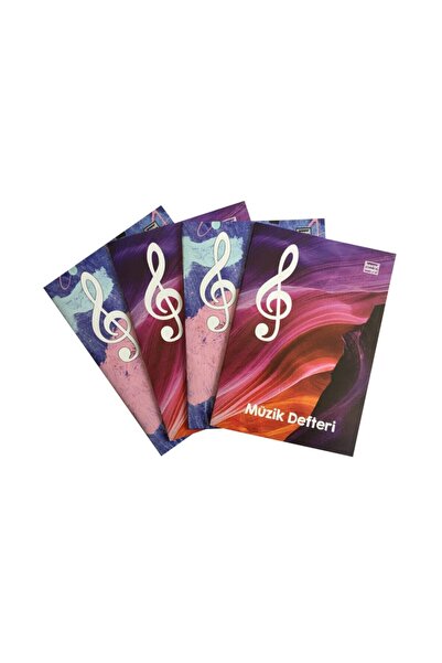 Sevinç Bound Simple 20 Yaprak A4 Büyük Boy Müzik Defteri