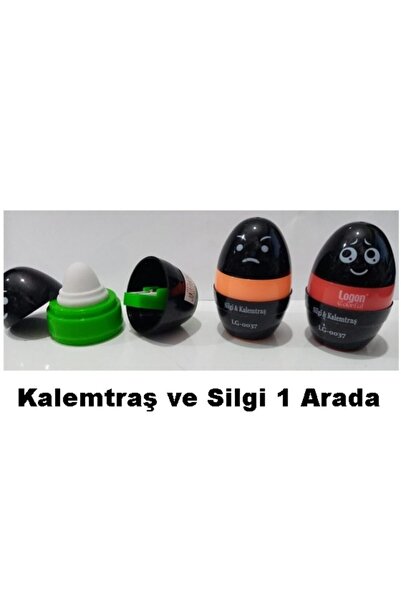 Logon Colorfull Binbir Surat Kalemtraş - Silgi 2'si Bir Arada