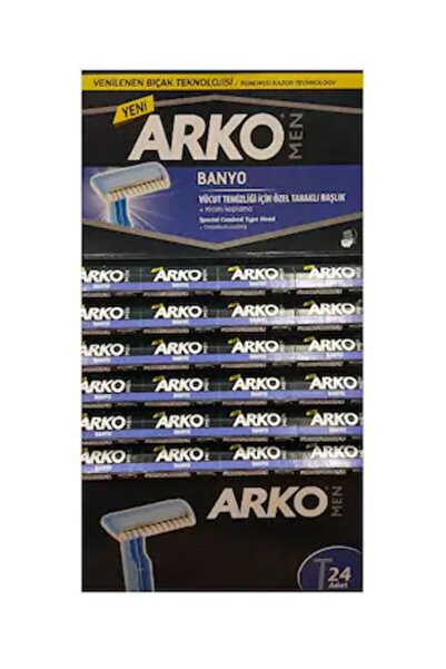 ARKO Men T1 Banyo Traş Bıçağı Kartela