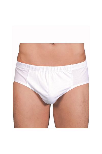 Berrak Ανδρικά λευκά σλιπ εσώρουχα Single Pack 1050