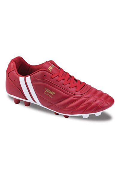 Jump 13256 Червоні чоловічі бутси для гри на трав'яному полі