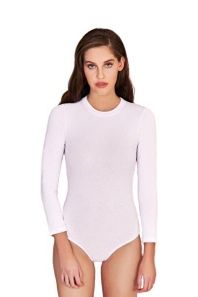 Berrak Жіночий білий 6-пакетний лікраний майка з бретелями ELF568BER2128CCM6