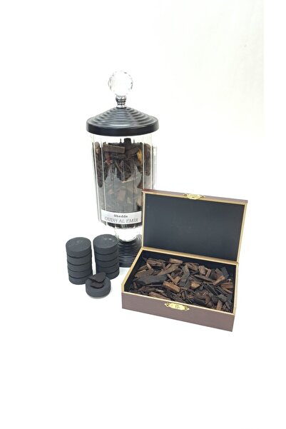 ZEYD ESANS Buhur Oud El Emir 50 gr (OUD ODUN PARÇALARI) 10 Adet Kömür Hediyeli