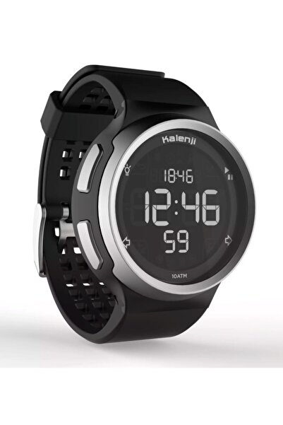 Decathlon Kalenji W900 M Kronometreli Koşu Saati - Erkek - Siyah
