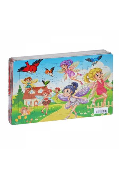 Genel Markalar Kids Puzzle Orta Boy Periler 42 Parça 22x32 Cm Lc073