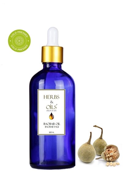 Herbs & Oils زيت الباوباب 100 مل (معصور على البارد)