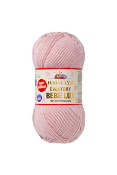 Himalaya Bebelux El Örgü Ipi 5'li Paket 70441 Toz Pembe