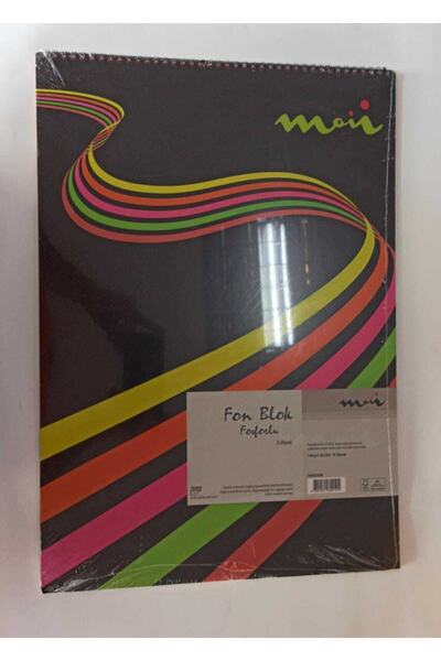 Fosforlu Fon Blok Resim Defteri 25*35