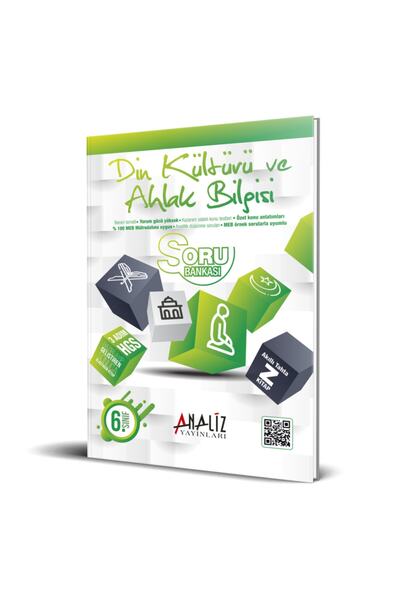 Analiz Yayınları 6.sınıf Din Kültürü ve Ahlak Bilgisi Soru Bankası
