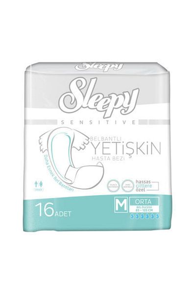 Sleepy Medium Medium Size Adult Diapers 16 Pieces
